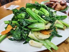 菜心炒鱼饼-煲煲掂风味煲仔饭餐厅(西区店)