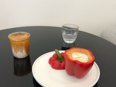 甜椒1号拿铁-YECLIP COFFEE黄色回形针咖啡