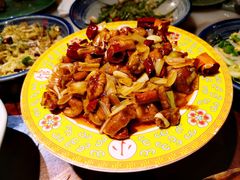 桃仁剔炒鸡-那家小馆•北京菜•烤鸭(中关村店)