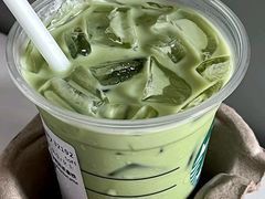 燕麦抹茶拿铁-星巴克(北京环球金融中心店)