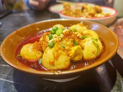 鹌鹑蛋-巴四老城区炭火蛙锅(张江店)