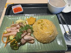 泰式猪颈肉炸凤尾虾炒饭-大家乐(广州天河城六楼店)