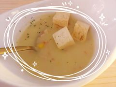 甜玉米鸡肉火腿浓汤-天空花园餐吧·生日·团建(南山店)