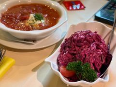 甜菜头沙拉-老井俄式餐厅