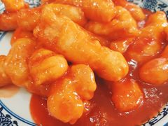 糖醋里脊-北大地皖峰饭馆