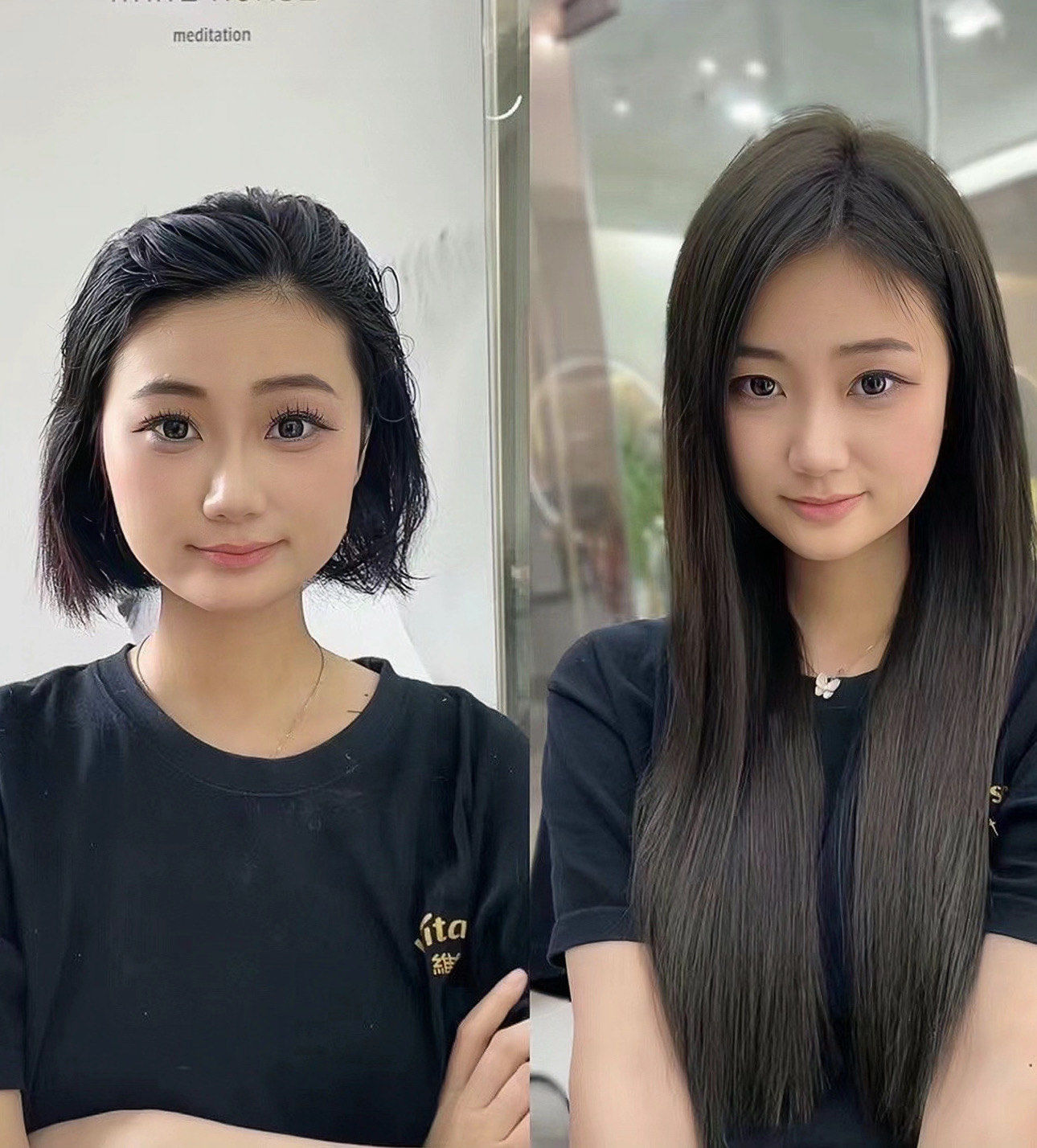 短发和长发的区别