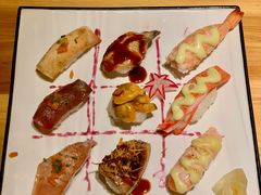 火炙九宫格寿司-立山居酒屋·烧鸟 天妇罗(西北湖店)