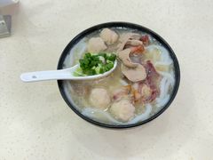 叉烧肉丸猪肝濑粉-鑫馨餐厅