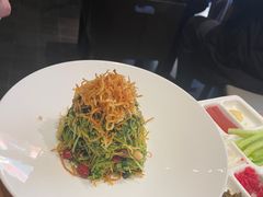 巧拌豆苗-四季民福烤鸭店(前门廊房二条店)