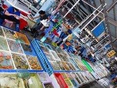 -霞涌市场海鲜摆卖区
