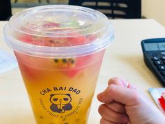 超级杯水果茶-茶百道(人信汇店)