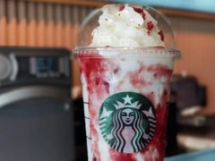 爱恋白桃抹茶星冰乐-星巴克(延吉百利城店)