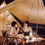 广州周边露营｜杉树林Glamping