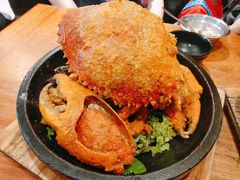 咸蛋黄肉蟹-石锅先生