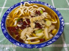 香辣金钱肚面-陕西特色牛肉面