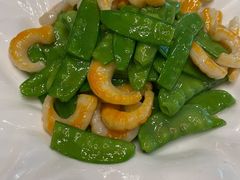 荷兰豆炒虾仁-功德林素菜饭庄(前门店)