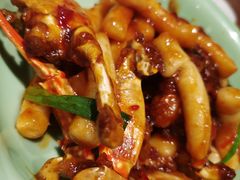 梭子蟹炒年糕-弄堂里·寻味杭州(湖滨银泰in77C区店)