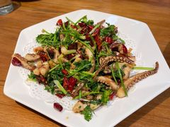 干煸鱿鱼爪-晚归月亮湾私家菜(临邑路店)