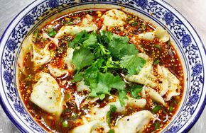 Sour Beef and Leek Dumplings