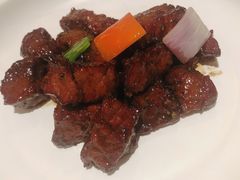 黑椒牛肉粒-玫瑰厅上海菜(兴国路店)