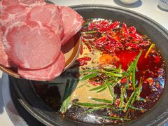 全牛油红汤锅-芈重山老火锅(广州首店)