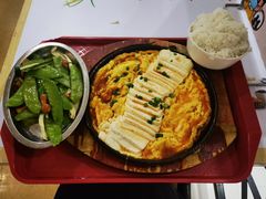 铁板鸡蛋豆腐-北京大学-燕南食堂