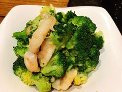 西兰花拌虾仁-小城粥道·海胆鲜虾粥(解放广场店)