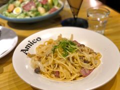 牛熏肉蘑菇意面-清真·艾美可餐厅(鹏欣水游城店)