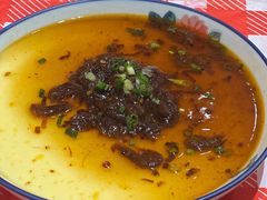 虾酱芙蓉蒸蛋-荆九爷爆炒桥头三嫩(夫子庙店)