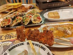 -東豫狼鲜货烧烤. 碳火烤鱼. 小龙虾(上海首店)