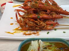 烧烤串虾-肥肥虾庄·金牌油焖大虾(沙湖店)