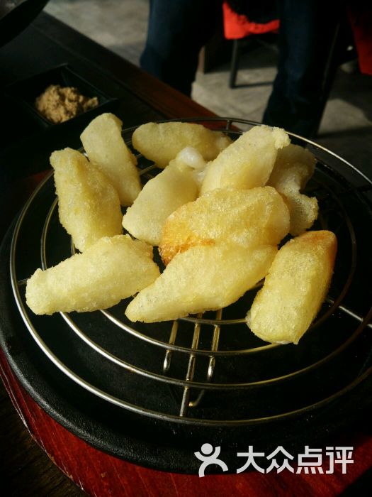 阳家私坊毛肚火锅(七宝宝龙店)火焰玫瑰糍粑图片 - 第8665张