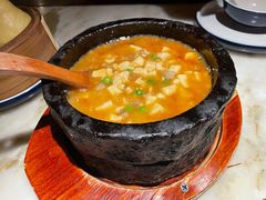 石锅鸡汤豆腐-绿茶餐厅(松江万达店)