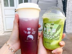 牛油果酸奶波波冰-喜茶(东莞汇一城店)