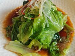 白灼生菜-后海16号·北京私房菜