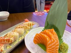 三文鱼刺身-饭町二郎日式综合茶餐(中安广场店)