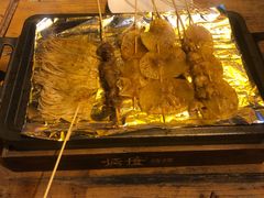 -路边摊小炉子烧烤