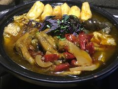 螺蛳鸭脚煲-老表记广西宵夜螺蛳鸭脚煲(西大店)