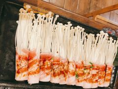 金针菇五花肉-九田家黑牛烤肉料理(石路天虹店)