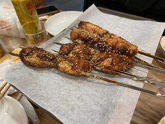 -宝记烧烤·碳锅羊肉·羊蝎子火锅·夜食社(文体路创始店)