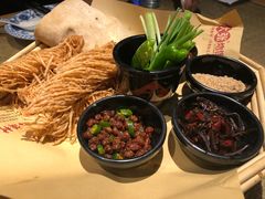 烙馍卷馓子-大张烙馍村(绿地店)