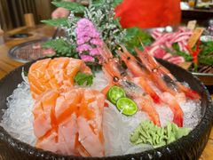 刺身拼盘-黑牛の店·和牛烧肉(合生汇店)