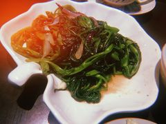 马拉盏炒通菜-大头虾越式风味餐厅(光明广场店)