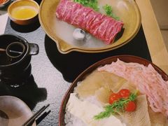 黄喉鸭肠毛肚三拼-山缓缓火锅(上海闵行龙湖店)