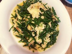 沙葱炒土鸡蛋-蒙亨·手把肉·蒙古包文化主题餐厅(天恒广场店)