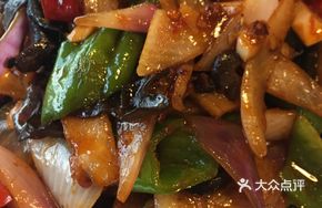 Stir-fried Onions with Pork Belly Slices