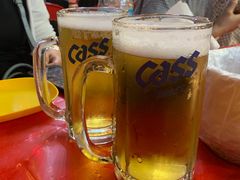 cass生扎啤-BHC炸鸡(明洞总店)