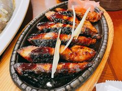 烤鳗鱼-青瓦餐厅·生鱼片·韩园烤肉(西塔店)