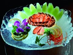 冰镇原只鲍鱼-东港喜来登酒店·天香阁中餐厅