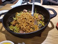 精选肋排焖面-金豆角砂锅焖面(安贞店)